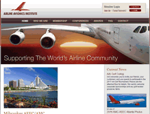 Tablet Screenshot of airlineavionics.org
